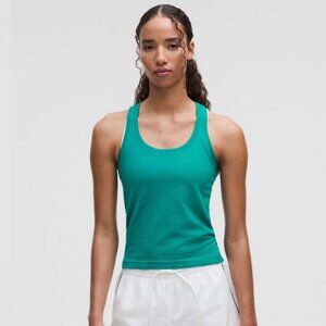 Lululemon NWT Swiftly Tech Racerback Tank Top 2.0 *Waist Length Sonic Teal